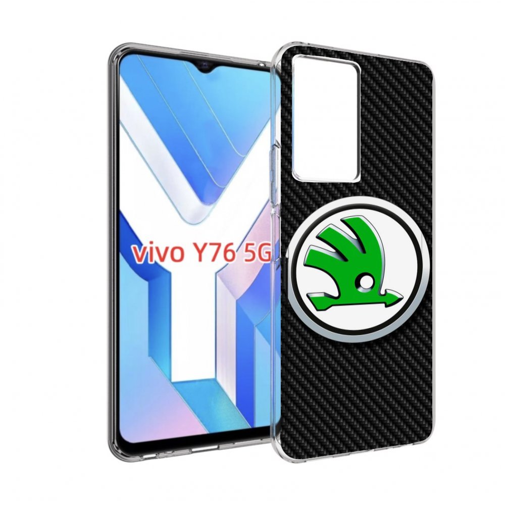 

Чехол Mypads Skoda 2 Для Vivo Y76 5G, Прозрачный, Tocco