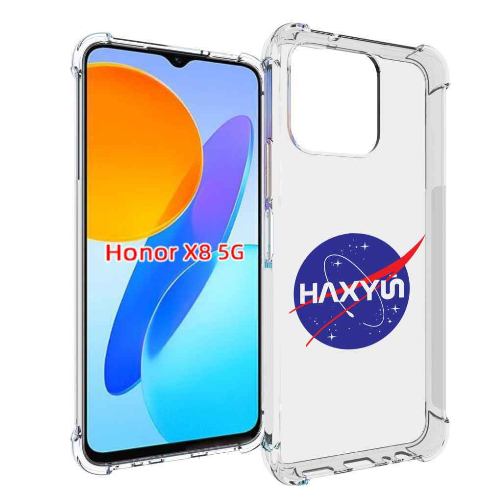 

Чехол MyPads российское-нато для Honor X8 5G, Прозрачный, Tocco