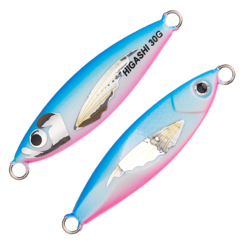 

Пилькер Higashi Winner jig 30g #08, Голубой;розовый, Winner jig