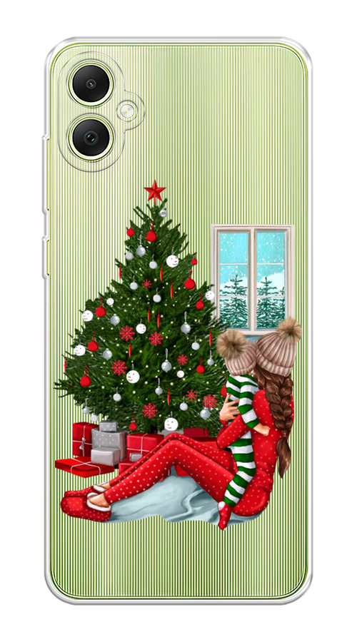

Чехол на Samsung Galaxy A05 "Новый год с мамой", Красный;зеленый;голубой, 2108750-1