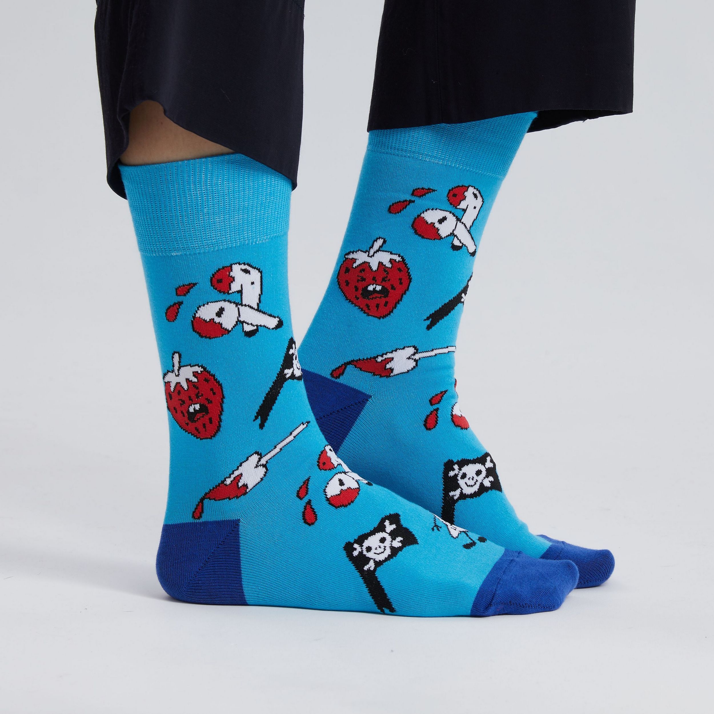 Носки St. Friday Socks les-1128-03 голубые 38-41