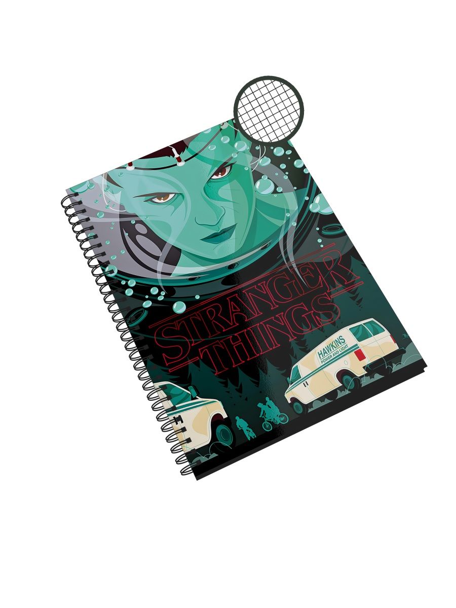 

Блокнот СувенирShop "Очень странные дела/Stranger things" NP-SROSD6-A4/2 A4 48л в клетку, NP-SROSD6-A4/2