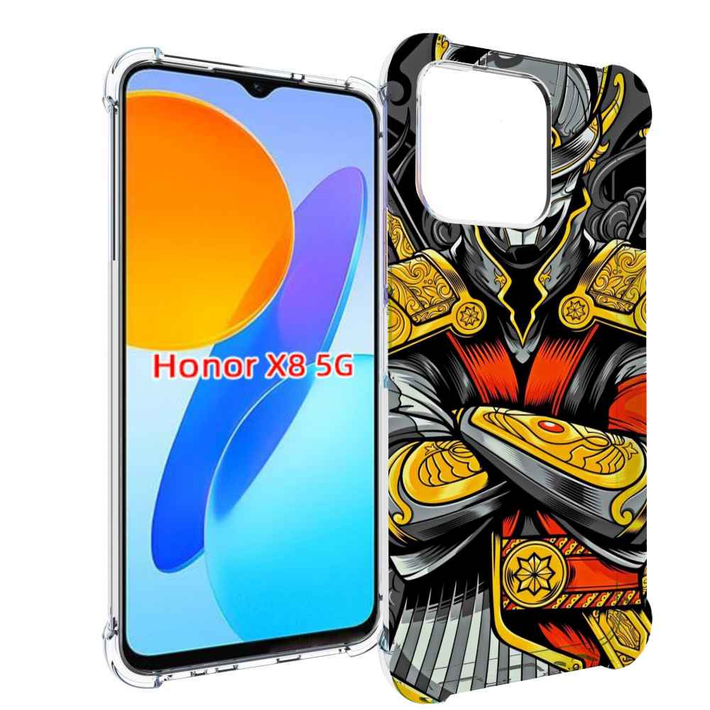 

Чехол MyPads самурай для Honor X8 5G, Прозрачный, Tocco