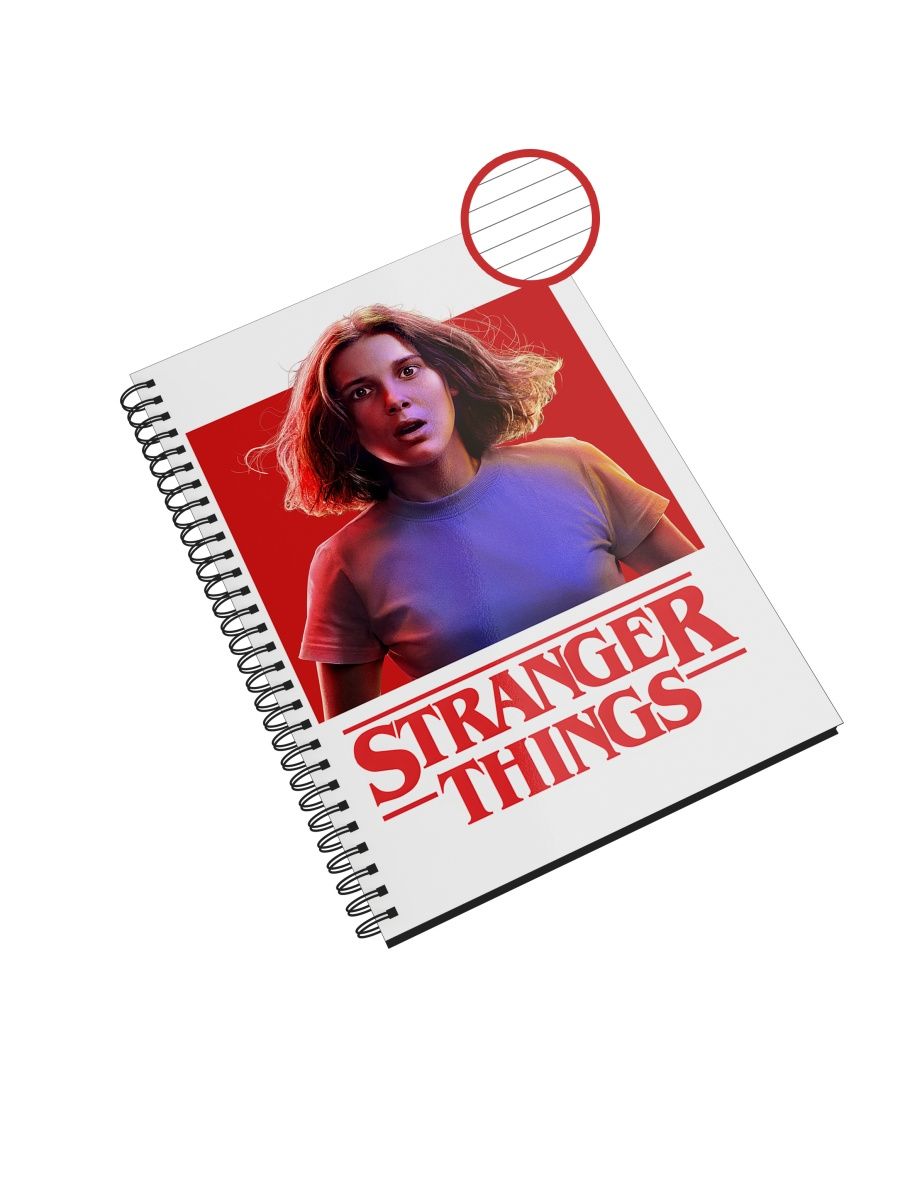 

Блокнот СувенирShop "Очень странные дела/Stranger things" NP-SROSD4-A4/3 A4 48л в линейку, NP-SROSD4-A4/3