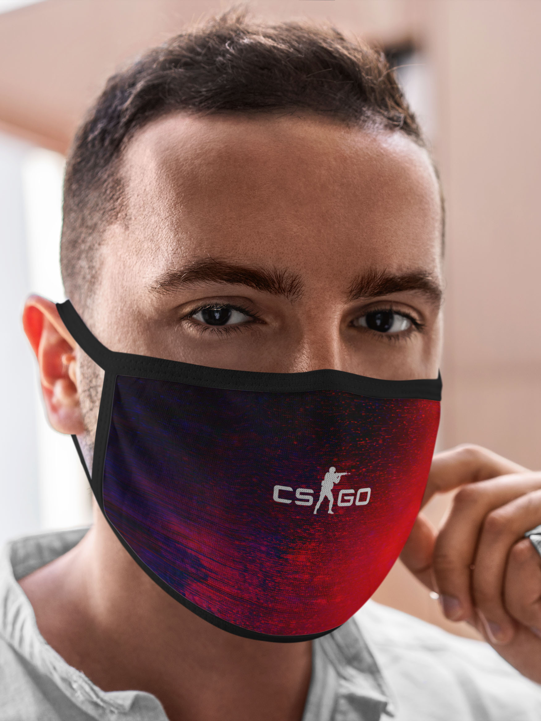 

Многоразовая маска унисекс Burnettie Counter Strike Cs Go Кс Го, Разноцветный, Counter Strike Cs Go Кс Го