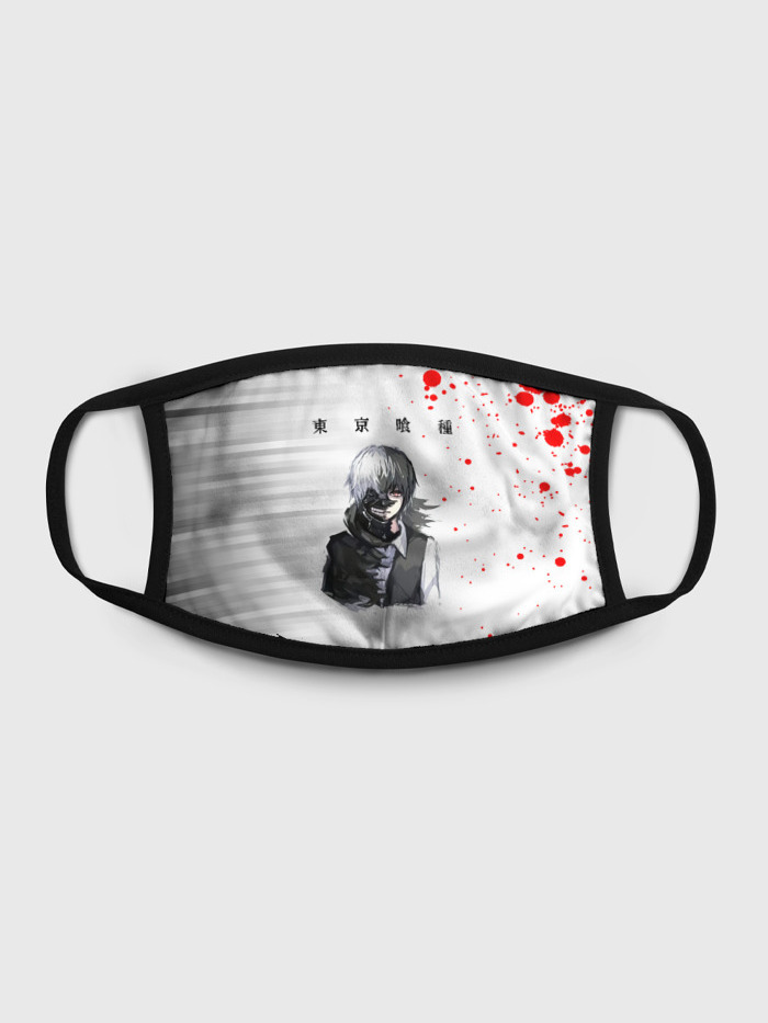 

Многоразовая маска унисекс Burnettie Kaneki Ken Красные Капли, Разноцветный, Kaneki Ken Красные Капли