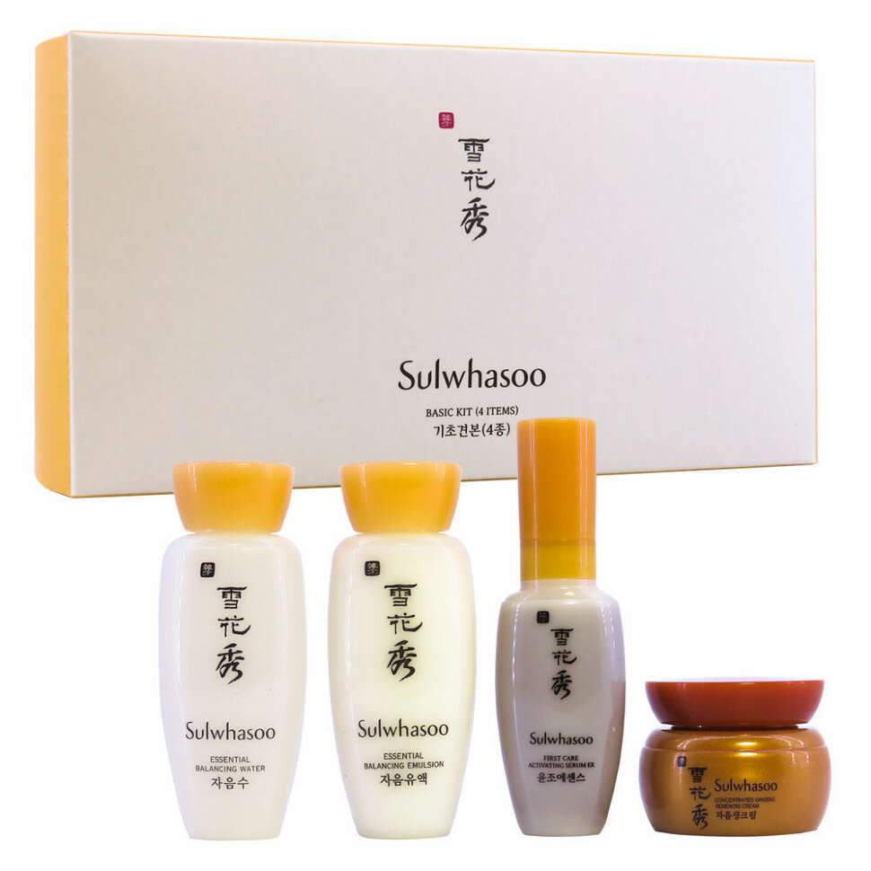 Набор миниатюр Sulwhasoo Basic Kit 4 предмета