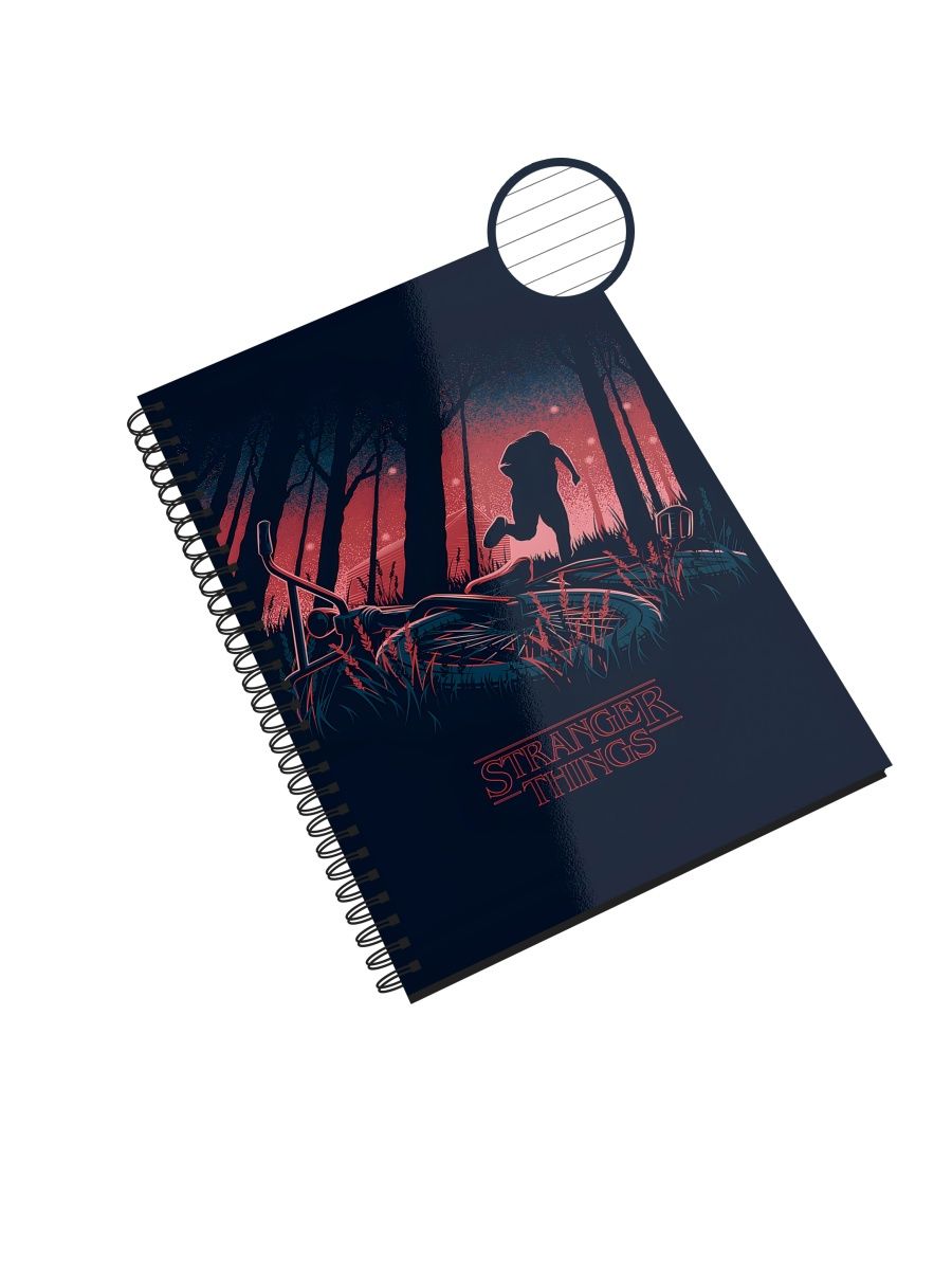 

Блокнот СувенирShop "Очень странные дела/Stranger things" NP-SROSD7-A4/3 A4 48л в линейку, NP-SROSD7-A4/3
