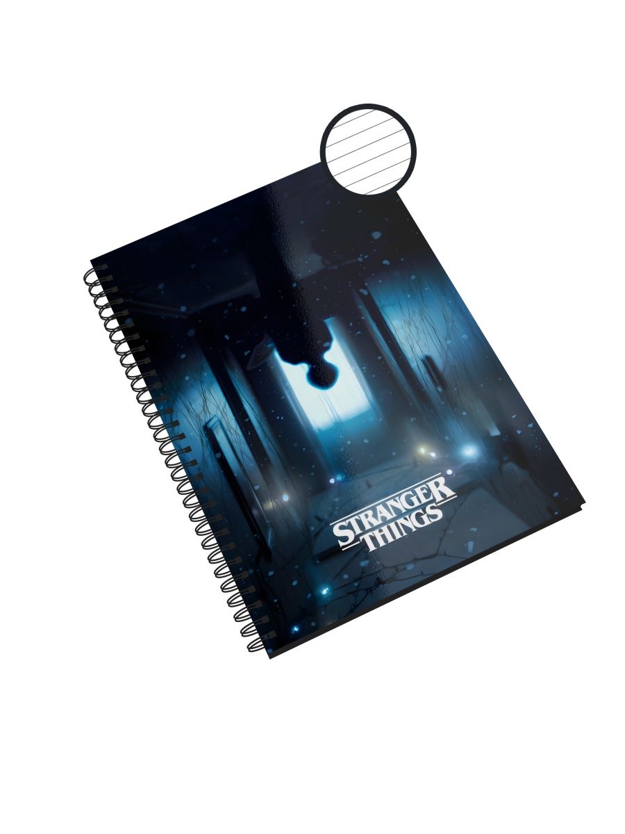 

Блокнот СувенирShop "Очень странные дела/Stranger things" NP-SROSD8-A4/3 A4 48л в линейку, NP-SROSD8-A4/3