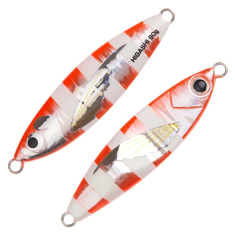 

Пилькер Higashi Winner jig 80g #05, Оранжевый;белый, Winner jig