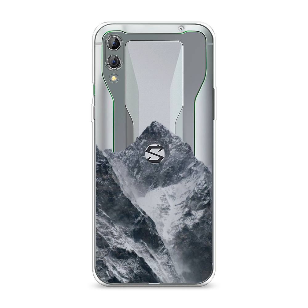 

Чехол на Xiaomi Black Shark 2 "Горы арт 4", Серый;бежевый, 36350-2