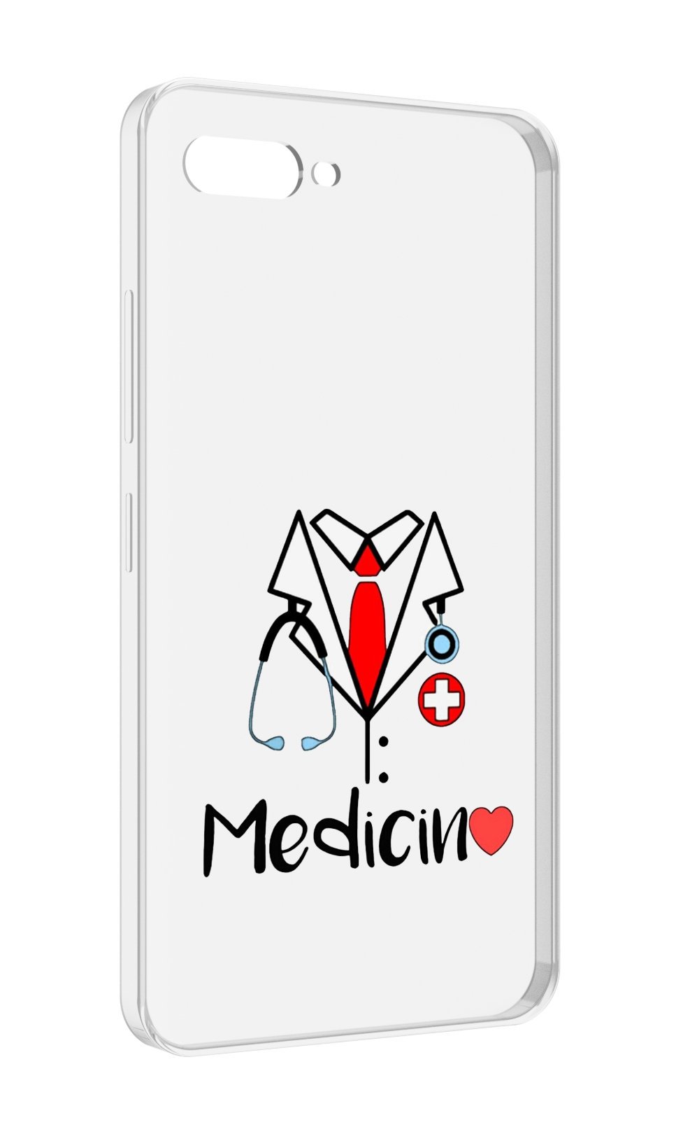 

Чехол MyPads любимая медецина для ITEL A25 / ITEL A25 Pro / ITEL A35, Прозрачный, Tocco