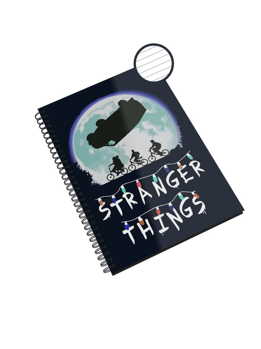 

Блокнот СувенирShop "Очень странные дела/Stranger things" NP-SROSD2-A5/3 A5 48л в линейку, NP-SROSD2-A5/3
