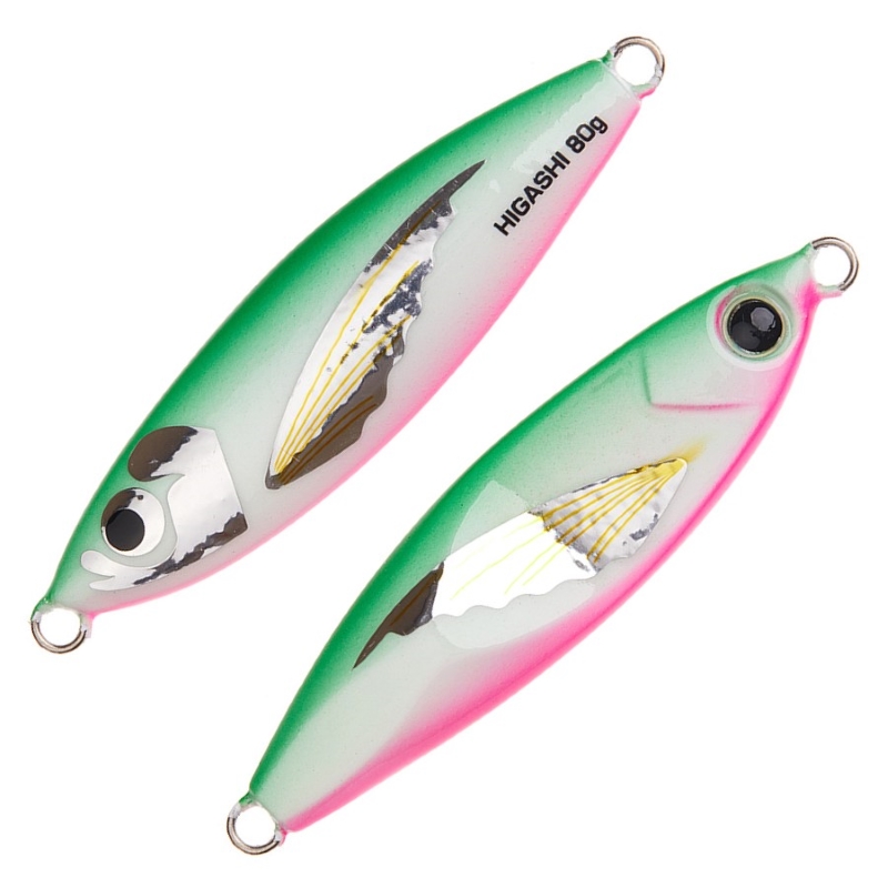 

Пилькер Higashi Winner jig 80g #10, Зеленый;розовый, Winner jig