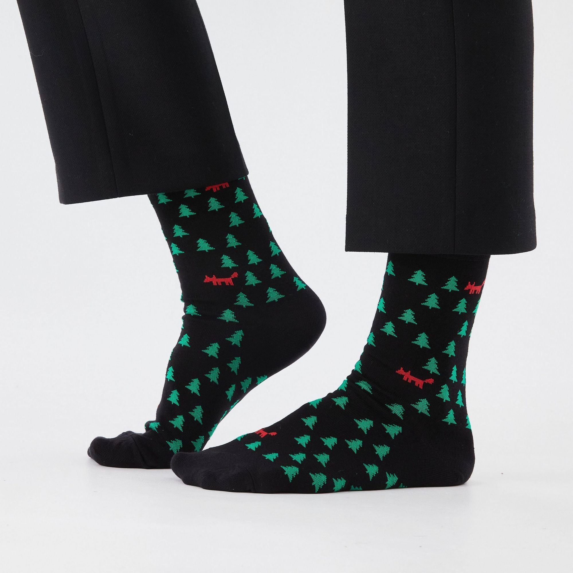 Носки St. Friday Socks NY22-1032-19 черные 34-37