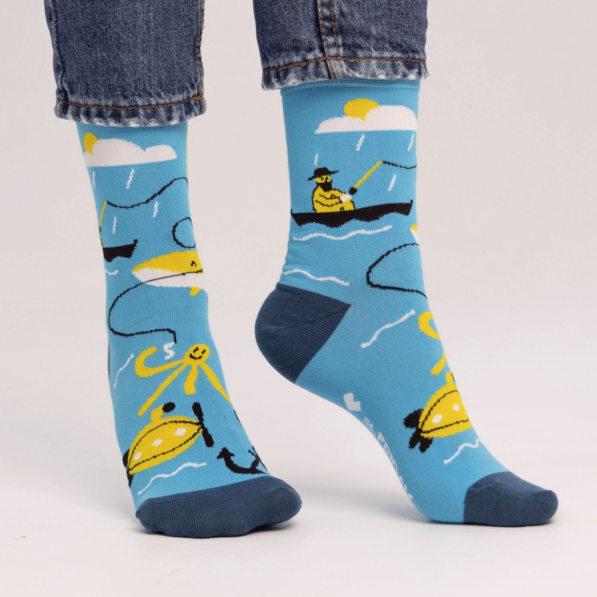 

Носки St. Friday Socks GEN21-936-18 голубые 34-37, GEN21-936-18