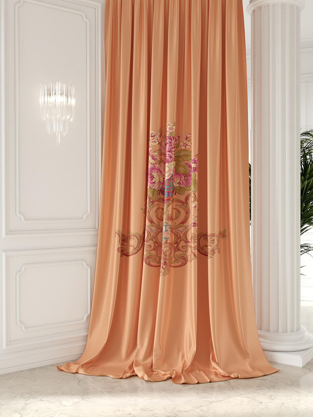 

Портьера Габардин AT HOME / шторы в комнату 150х280 см / Анвената, 752083