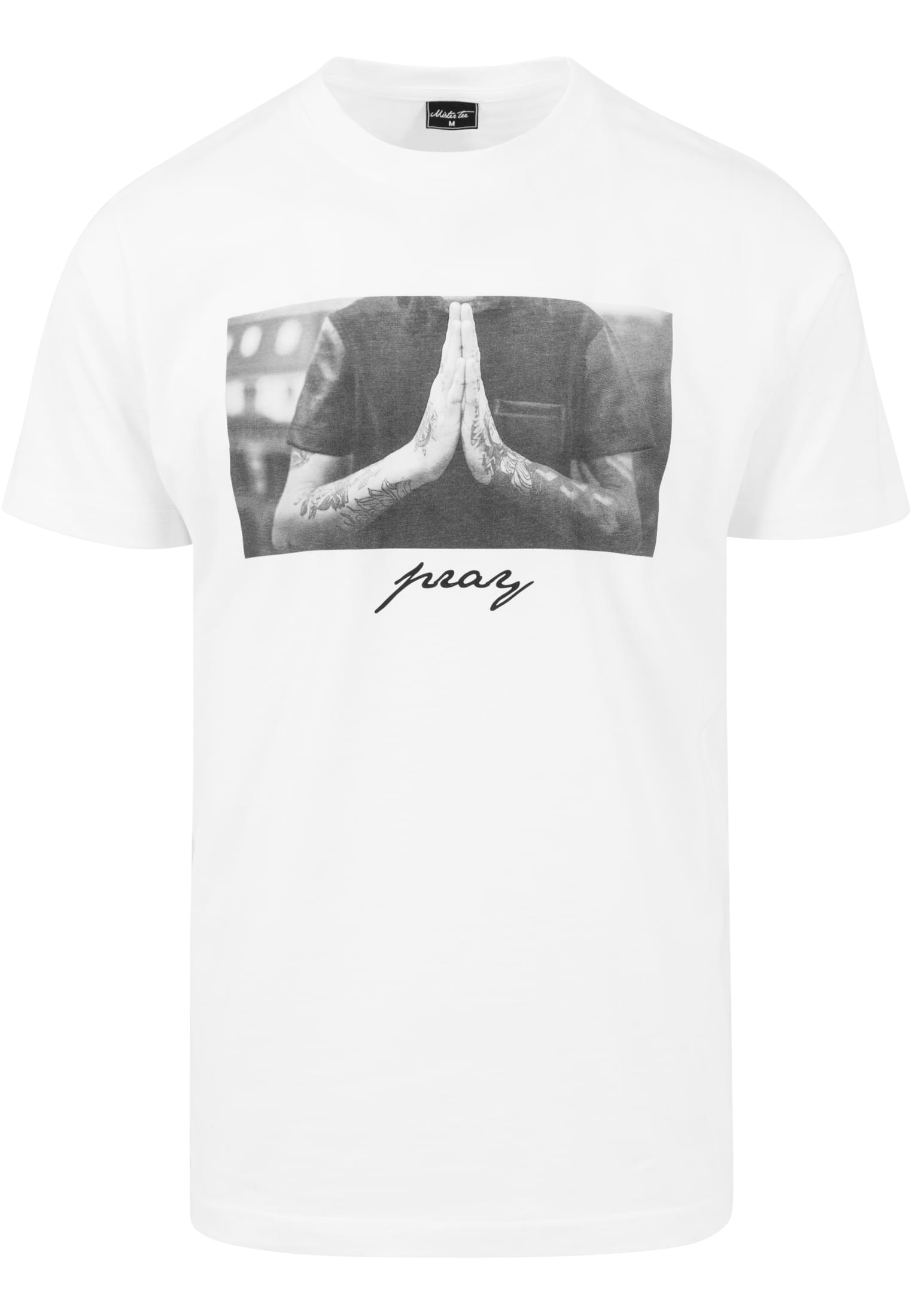 Футболка мужская Mister Tee Pray Tee SS23 белая L