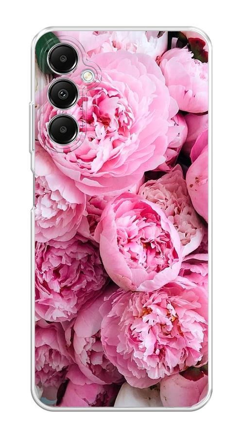 

Чехол на Samsung Galaxy A05s "Розовые пионы", Бежевый;розовый, 2108850-1