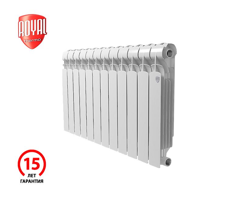 

Радиатор секционный биметаллический Royal Thermo Indigo Super+ 500 - 12 секц., Indigo Super+