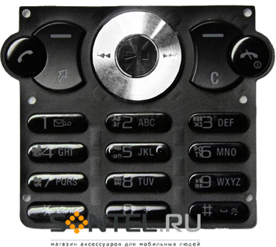 Клавиатура NoBrand для смартфона Sony Ericsson W302 черный