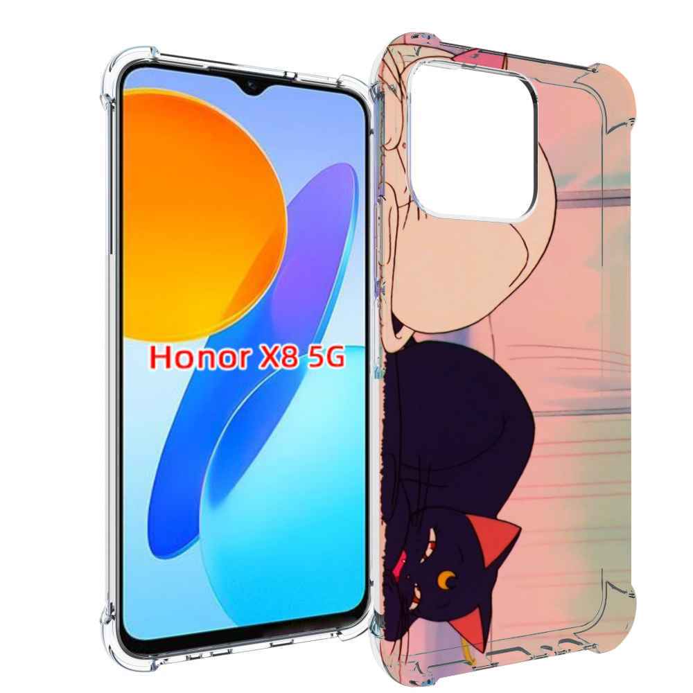 

Чехол MyPads спящие коты для Honor X8 5G, Прозрачный, Tocco