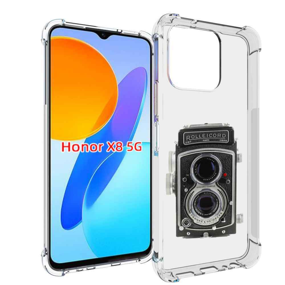 

Чехол MyPads старый проектор для Honor X8 5G, Прозрачный, Tocco