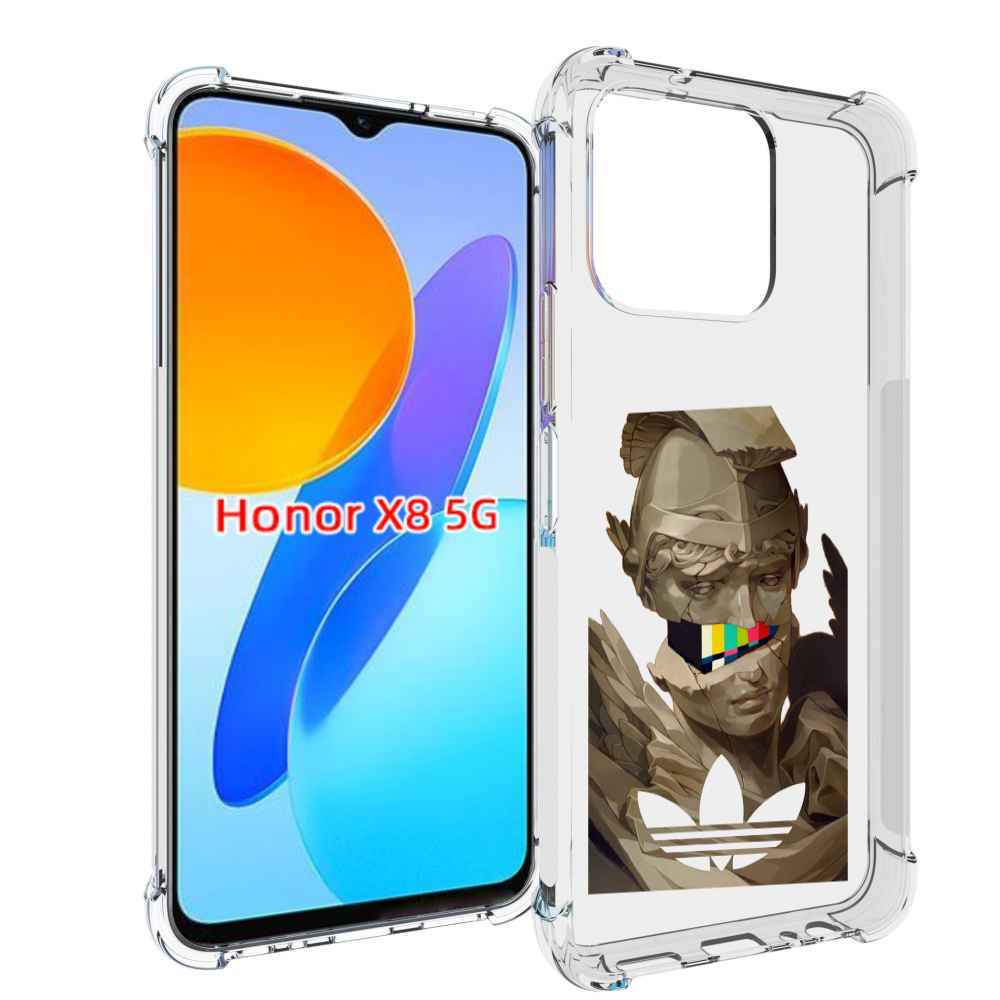 

Чехол MyPads статуя-адидас для Honor X8 5G, Прозрачный, Tocco