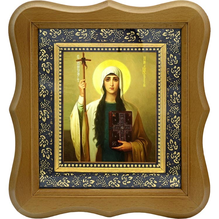 

Нина Святая равноапостольная. Икона на холсте.