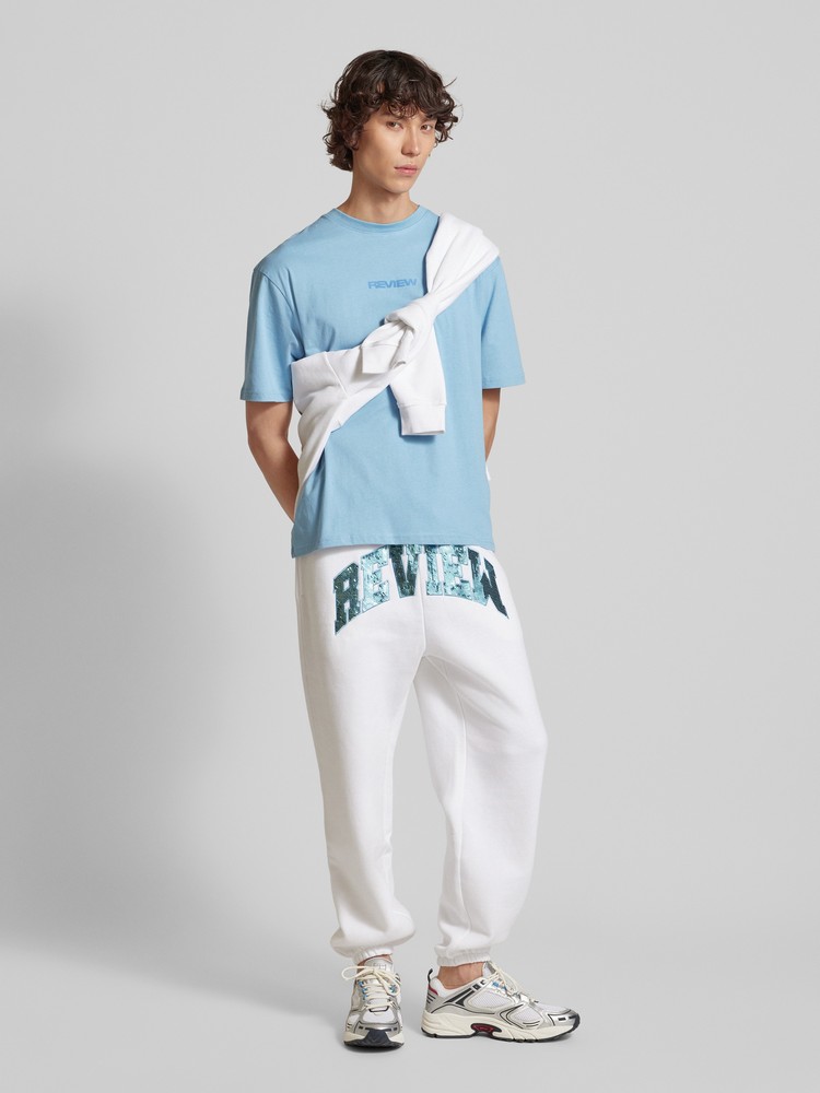 Футболка мужская Review 10745308496 синяя XL 5041₽