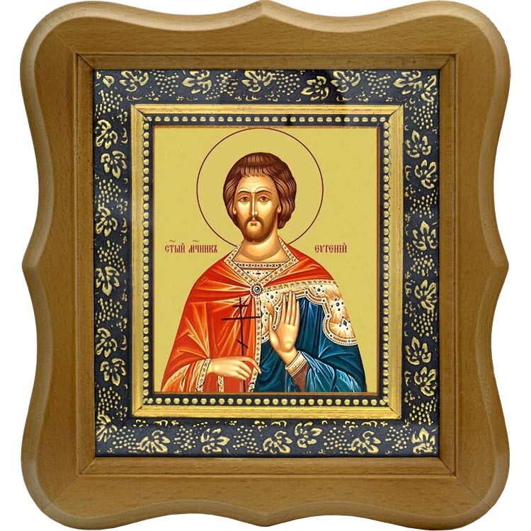 

Евгений Севастийский мученик. Икона на холсте.