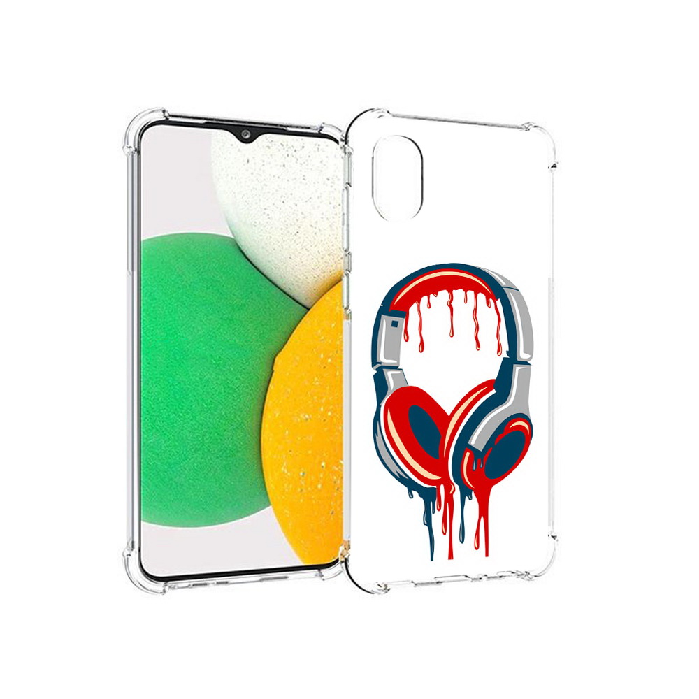 Чехол MyPads Tocco для Samsung Galaxy A03 Core не делай громко (PT224480.538.517)