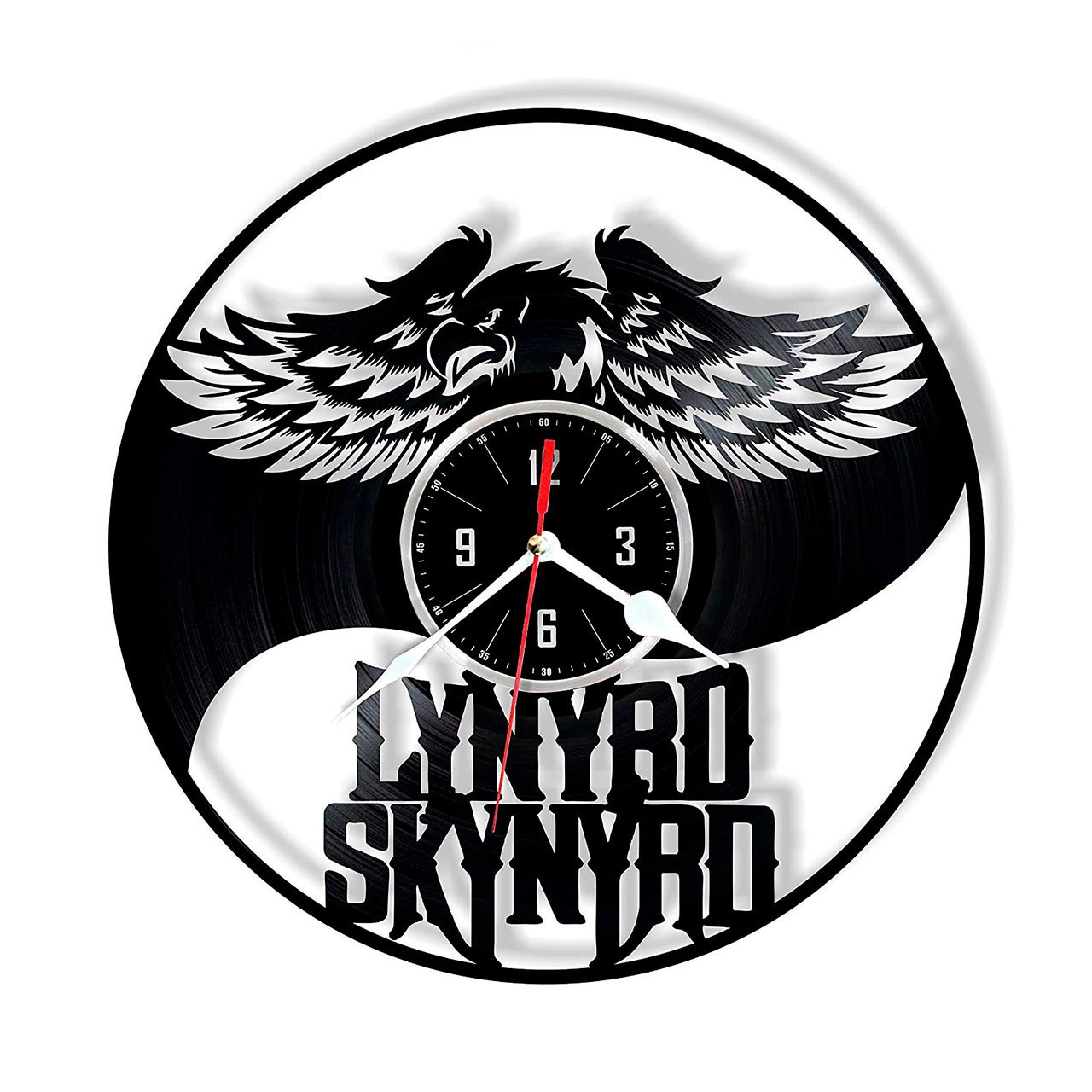 фото Часы из виниловой пластинки (c) vinyllab - lynyrd skynyrd