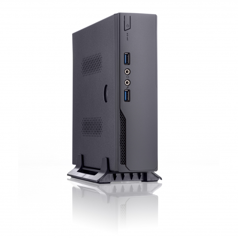 

Корпус компьютерный Foxline FL-103 (FL-103-AD120-DC) Black, FL-103