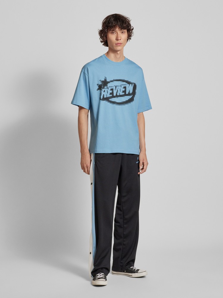 Футболка мужская Review 10745308488 голубая L 6032₽