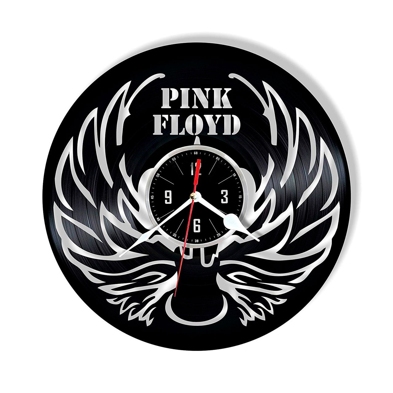 фото Часы из виниловой пластинки (c) vinyllab - pink floyd