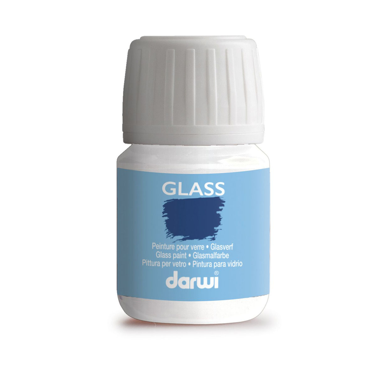 DA0700030 Краска для стекла Darwi GLASS, 30мл (010 белый)