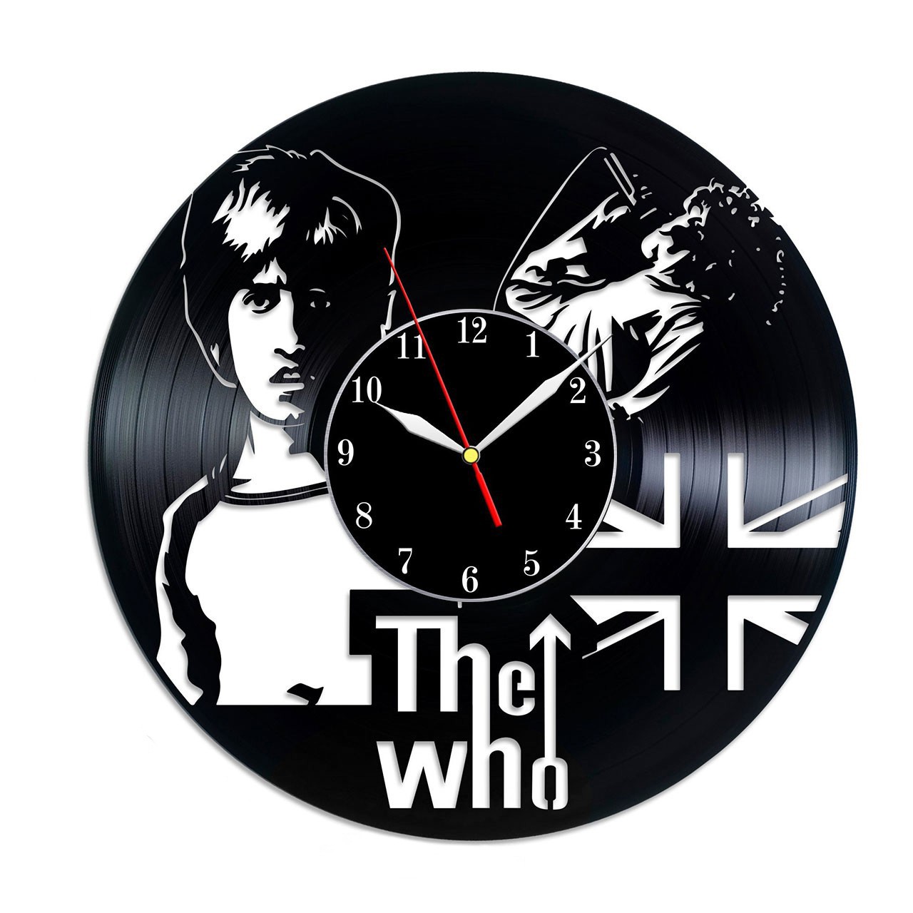 фото Часы из виниловой пластинки (c) vinyllab - the who