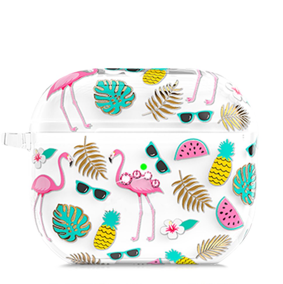

Чехол PQY Fresh для Apple Airpods 3 Flamingo PQY, 28191