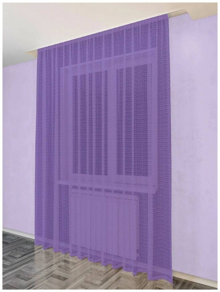 

Тюль гостиный Паутинка 400x220см
