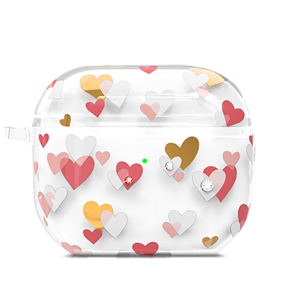 

Чехол PQY Sweet для Airpods 3 Розовый/Белый PQY, Sweet