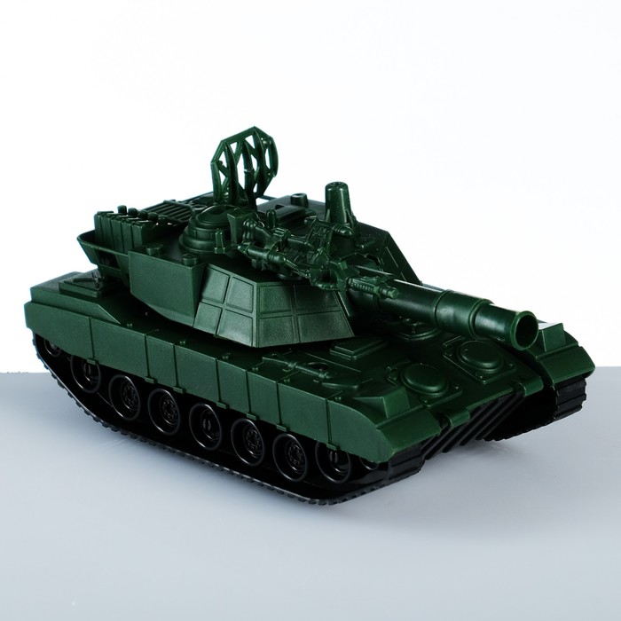 

Машина пластмассовая "Танк" 15 х 7 х 7 см, Зеленый, Игрушки из Узбекистана