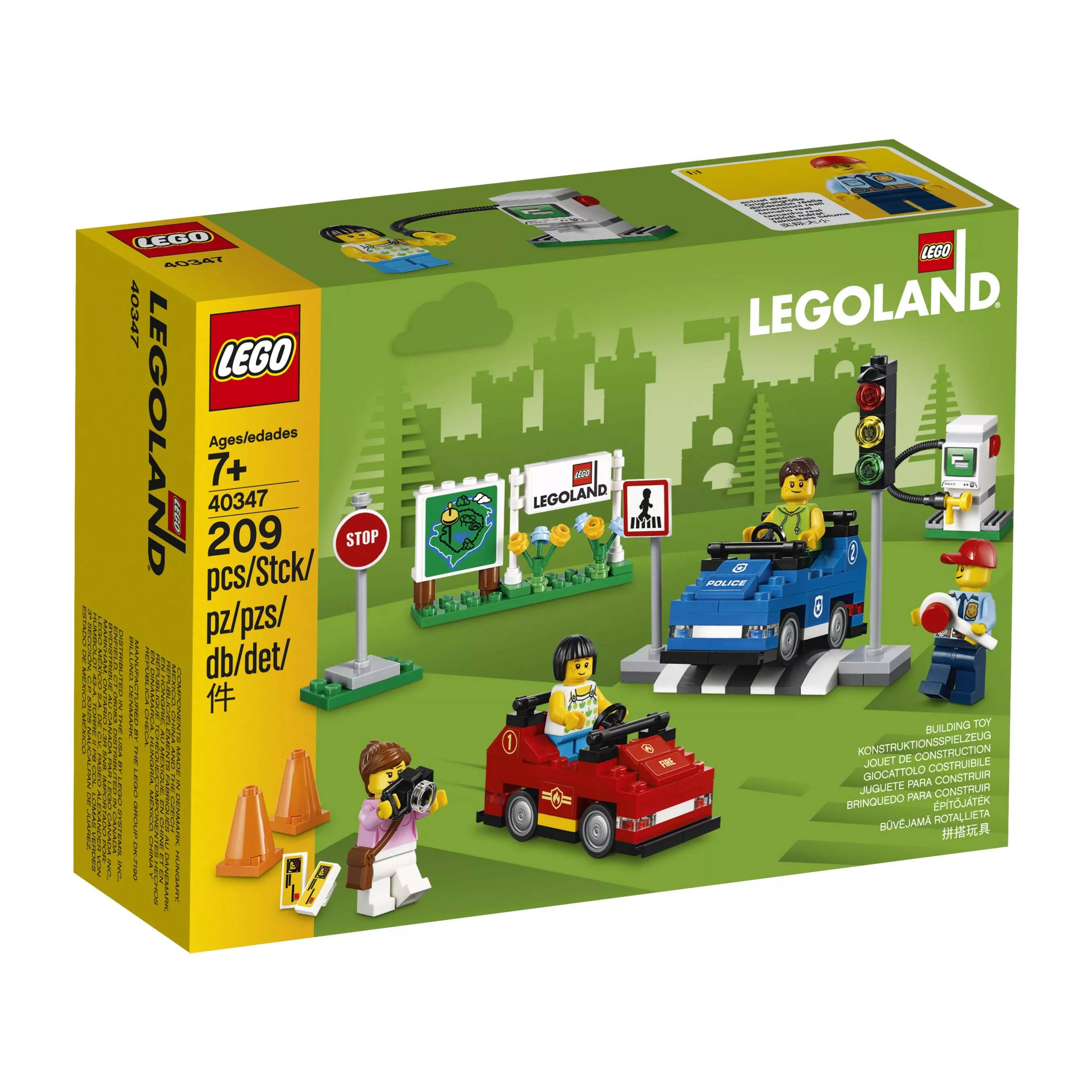 

Конструктор LEGO Promotional 40347 Машины из школы вождения LEGOLAND, 209 дет, 40347