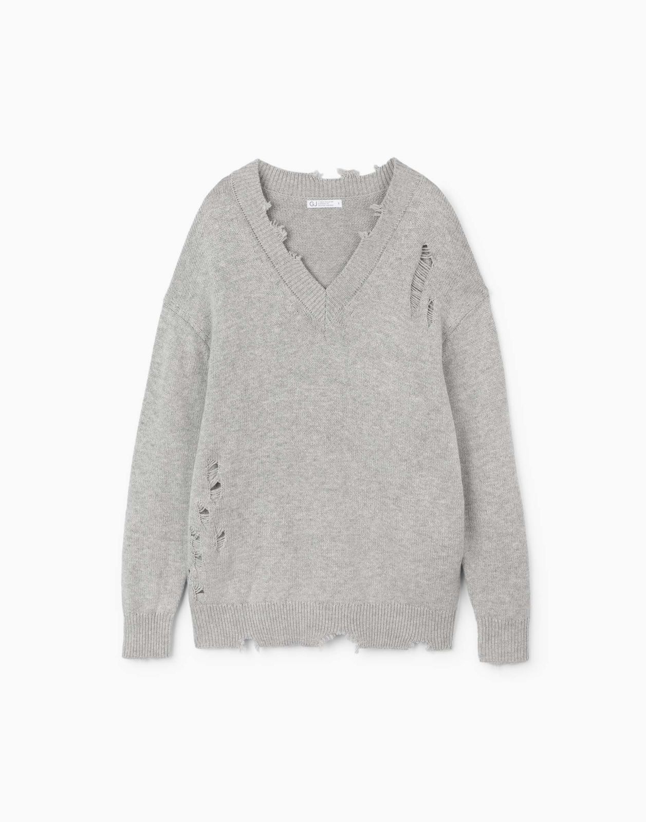 

Джемпер женский Gloria Jeans GSW007012 серый меланж S/170, GSW007012