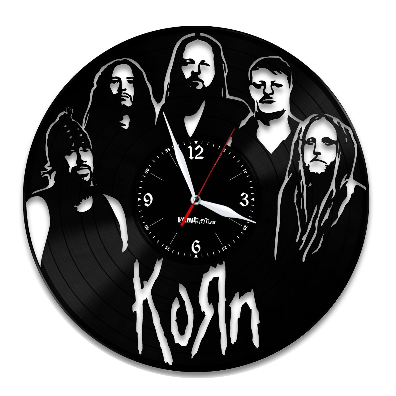 фото Часы из виниловой пластинки (c) vinyllab - korn