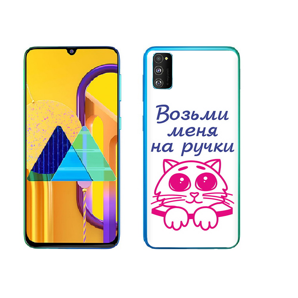 

Чехол MyPads Tocco для Samsung Galaxy M23 мяу (PT227329.604.491), Прозрачный, Tocco