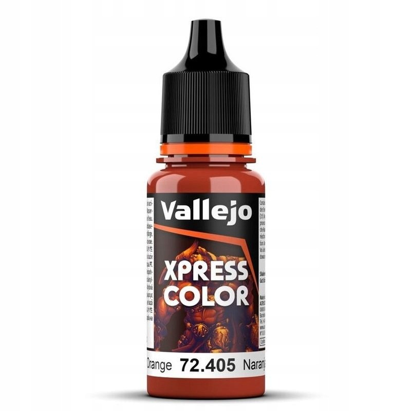 

Краска акриловая Vallejo серии Xpress Color: Martian Orange 72405, 18 мл., Martian Orange