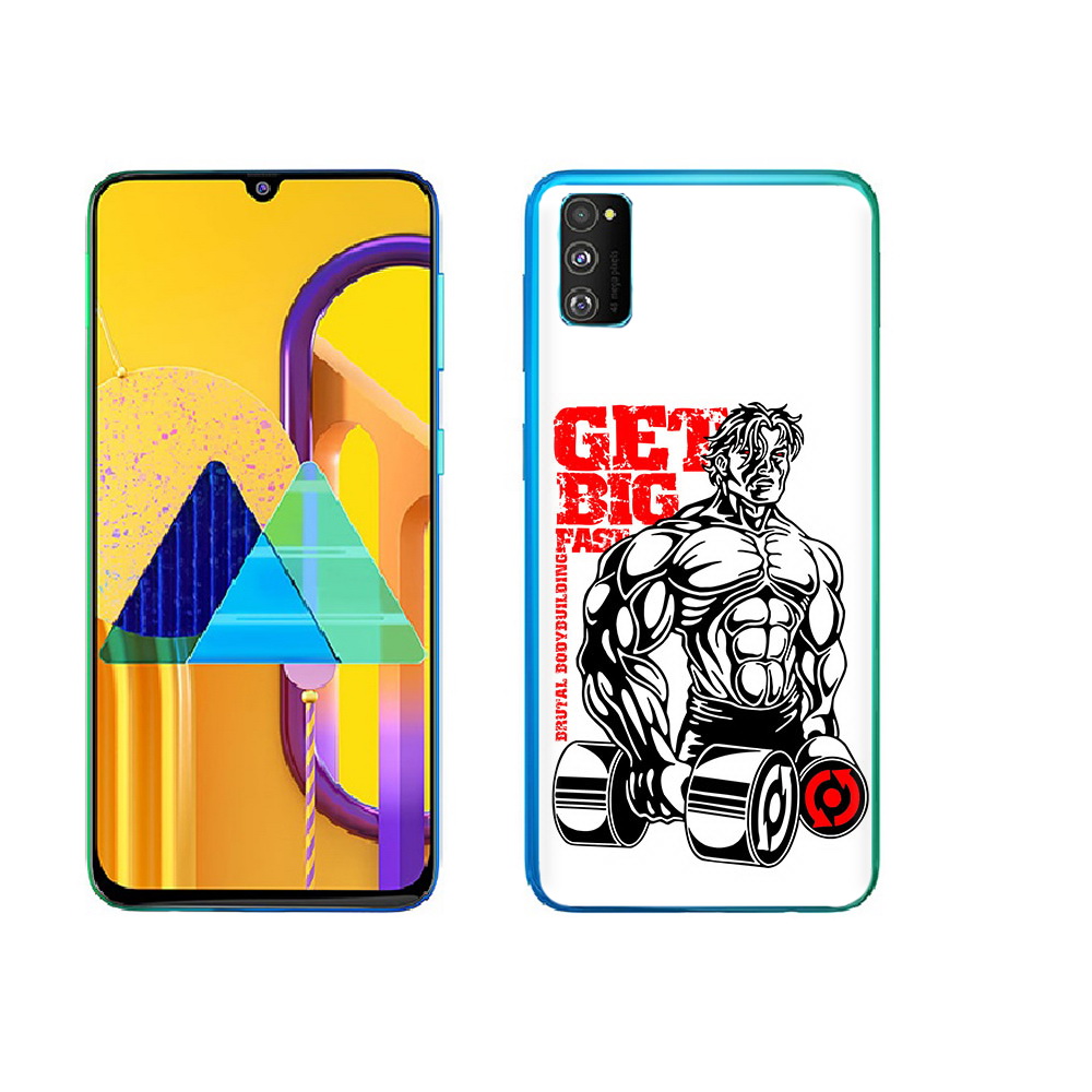 

Чехол MyPads Tocco для Samsung Galaxy M23 накаченное тело (PT227329.604.495), Прозрачный, Tocco