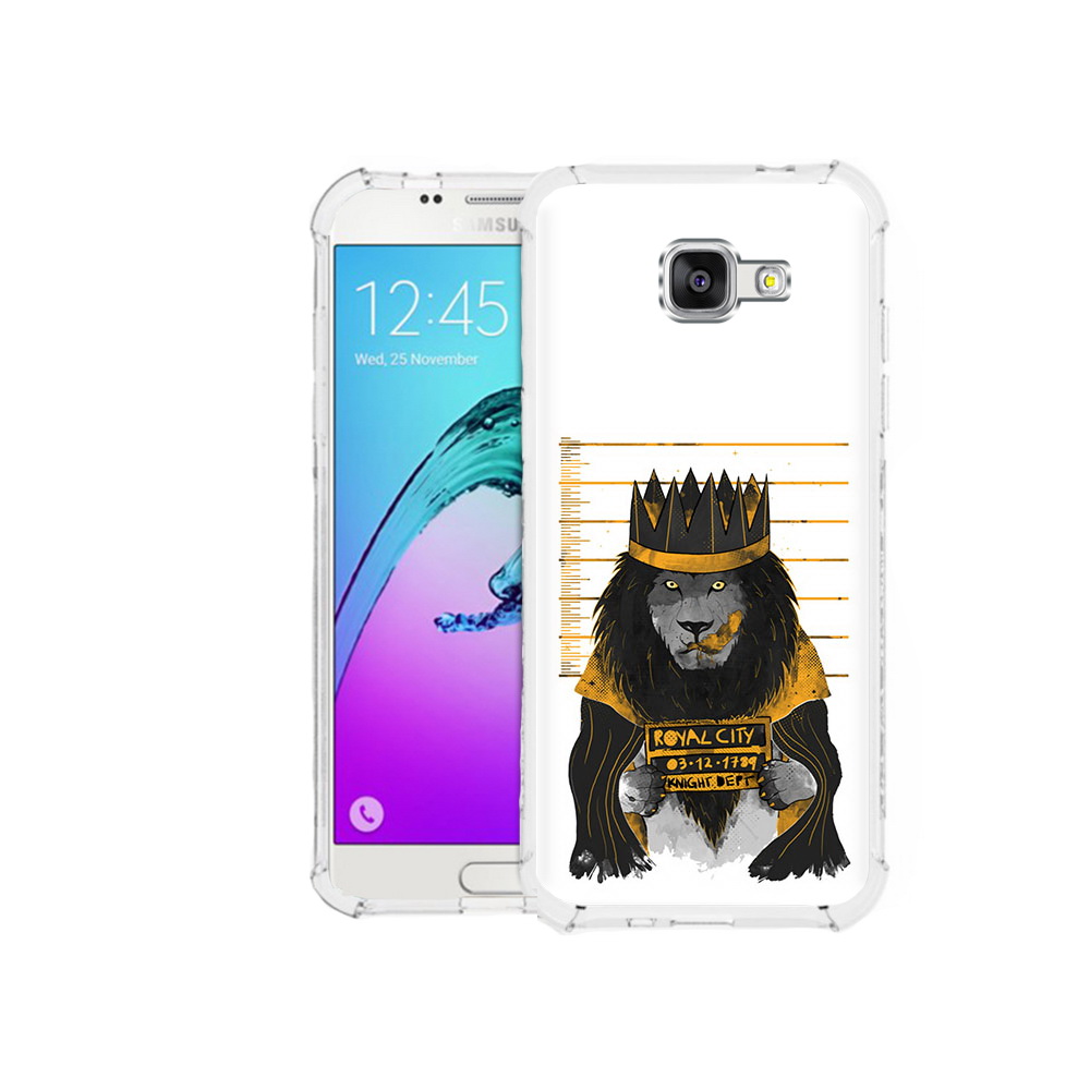 

Чехол MyPads Tocco для Samsung Galaxy A5 (2016) лев в законе (PT25252.581.435), Прозрачный, Tocco