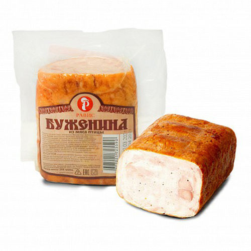 

Буженина Равис Рощинская запеченая 350 г